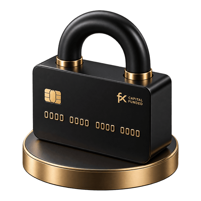 Lock icon — up to 95% profit split
